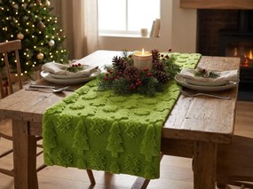 Alergator textil FOREST TREES 40x140 cm, verde