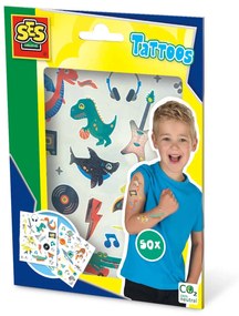 Set creativ - Tatuaje lavabile pentru copii