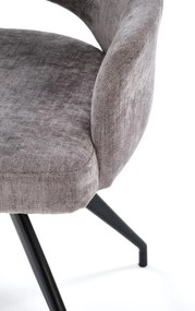 Scaun rotativ K542 stofa gri