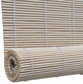 Jaluzele din bambus natural tip rulou, 4 buc., 120 x 160 cm 120 x 160 cm (4 pcs)