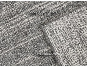 Covor de exterior gri 340x240 cm Gemini - Elle Decoration