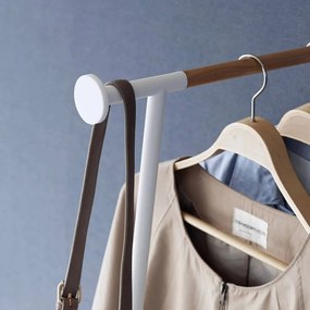 Cuier de perete alb din metal 38,5 cm Tower – YAMAZAKI