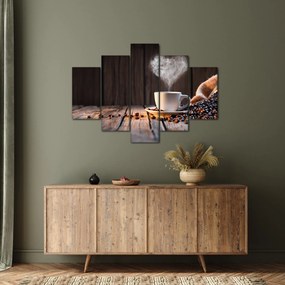 Tablou - Timp pentru cafea (150x105 cm)