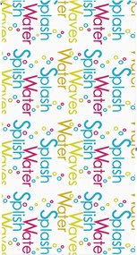 vidaXL Jaluzea cu rolă de duș 130x240 cm lățime material 126 cm