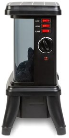 Șemineu electric LED cu încălzire, 1500 W, 230 V