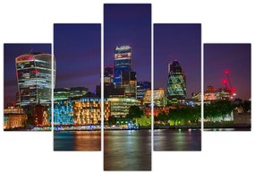 Tablou - Londra seara (150x105 cm)