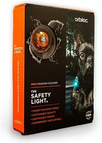 Lanternă LED pentru zgardă Amber – Orbiloc