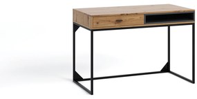 Masă PC Oliver PC (Stejar artisan + Negru mat). 1051804