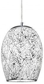 Pendul design modern Crackle alb mozaic 8069WH SRT