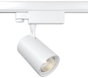 Spot LED, accesoriu pentru sinele trifazate Trinity/ Vuoro alb 10W 4000K