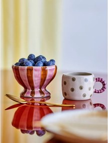 Bol pentru copii roșu/roz din ceramică ø 9 cm Nini – Bloomingville