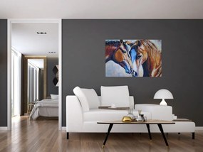 Tablou - Caii îndrăgostiți (90x60 cm)