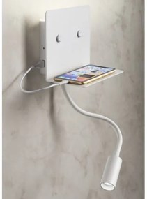 Spot LED de perete MOKA LED/6W + LED/3W/230V CRI90 alb Redo 01-3210