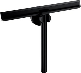 Racleta pentru sticla cu suport Omnires Uni finisaj negru mat 25 cm