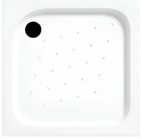 Cădiță de duș acrilică pătrată Klonberg 80x80 cm