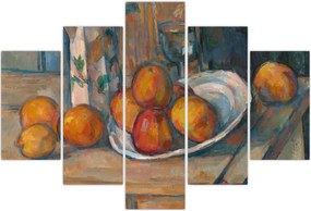 Tablou - Paul Cézanne, Still Life with Milk Jug and Fruit, reproducere (150x105 cm)