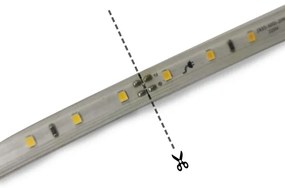 Aigostar - Bandă LED 250 W, 230 V, 50 m, 6500 K, IP65