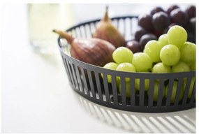 Fructieră YAMAZAKI Tower, ⌀ 25 cm, negru