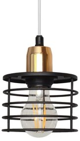 Lustră pe cablu EDISON 3xE27/15W/230V