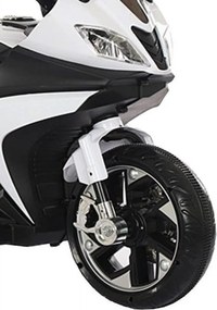 Motocicleta Electrica cu Acumulator Pentru Copii NOVOKIDS™ Karachi Motor, 2-5 ani, max 25 kg, Cu Sunete si Lumini LED, MP3, Trotineta Electrica, 3