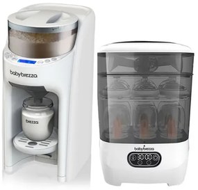 Pachet BebeStart - Espressor Formula Pro Advanced ALL WHITE + Sterilizator One Step