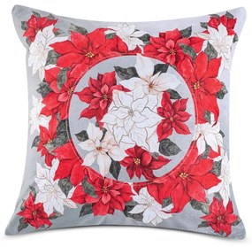 Set 3 fețe pernuțe POINSETTIA, 45 x 45 cm