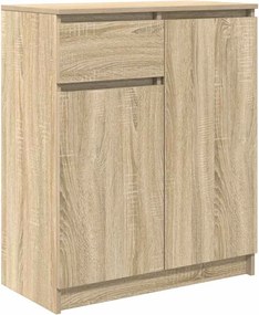 vidaXL Bufetă cu sertar Stejar Sonoma 71x35x84 cm Lemn prelucrat