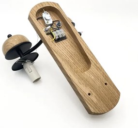 Aplică Brilagi COTTAGE 2xE14/40W/230V stejar/maro