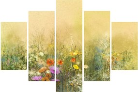 Tablou - Pajiște pictată (150x105 cm)