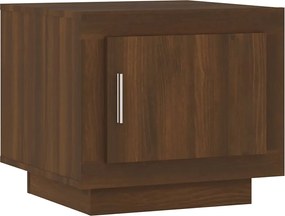 vidaXL Măsuță de cafea, stejar maro, 51x50x45 cm, lemn prelucrat