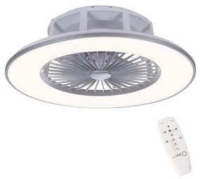 Plafonieră LED cu ventilator MICHAEL LED/29W/230V Leuchten Direkt 14646-55 + telecomandă
