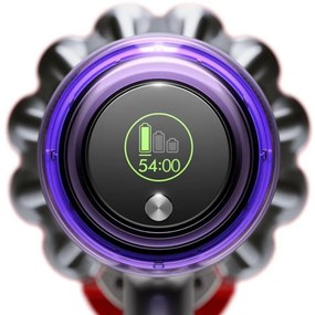Dyson V11 Fluffy 476550-01 2in1, 185AW, 0.54 litri, 125 000 rpm, Autonomie 60 min, 3 moduri, LCD, Nichel/negru.