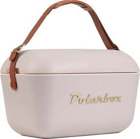 Geanta frigorifica Polarbox Gold, 20 litri, Polistiren AIRPOP, 5-15°C pana la 24h, Roz/Auriu