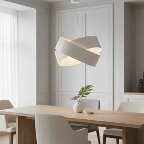 Lustră pe cablu VIENO 2xE27/15W/230V alb