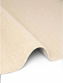 Covor bej țesut manual rotund din lână ø 200 cm Puristic Knots – Elle Decoration