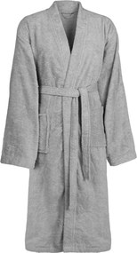 vidaXL Halat de baie KINN Gri XL Bumbac