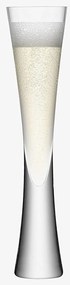 Pahare de șampanie, Moya, 170 ml, transparente, set 2 buc - LSA International