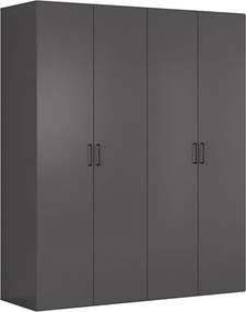 Dressing FLEX, gri grafit, PAL, 200x66x240 cm
