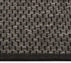 Covor traversa cu aspect sisal, antracit, 80x250 cm 80 x 250 cm