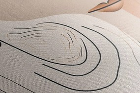 Tablou forme abstracte ale feței