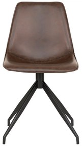 Scaune de dining maro 2 buc. Monaco – House Nordic