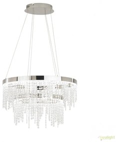 Lustra LED suspendata design modern diametru 61cm, ANTELAO 39281 EL