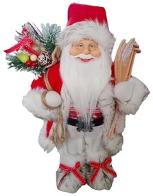 Decorațiune Santa Claus roșu-alb 40cm
