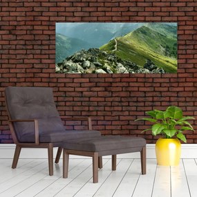 Tablou - Peisaj montan (120x50 cm)