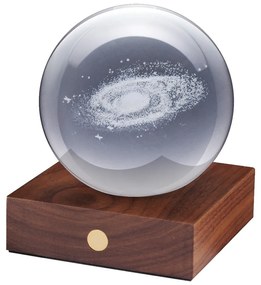 Decorațiune luminoasă maro închis cu USB Amber – Gingko