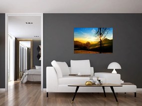 Tablou cu răsăsrit de soare (90x60 cm)