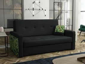 Canapea extensibilă Columbus 175 Cutie de pat, 86x160x98cm, 70 kg, Picioare: Metalic