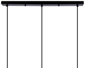 Lustră pe cablu POMPEI 3xE27/40W/230V negru