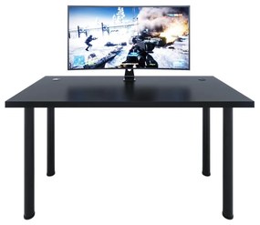 Masă PC gaming Gamer X (Negru) (fără iluminat). 1054986