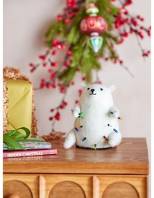 Decorațiune luminoasă albă Wally – Bloomingville